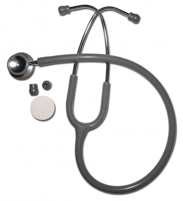 Graham-Field Panascope Stethoscopes-Lightweight  with Pediatric Chestpiece (Grey Tubing)