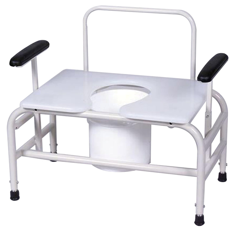 Graham-Field Bathroom Safety  523326 - Commode, Bariatric Adjustable Height, 26