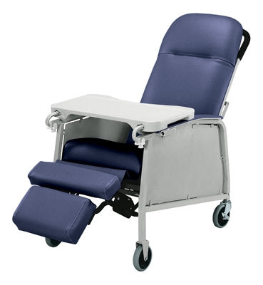 Graham-Field Lumex Three Position Recliner  Imperial Blue