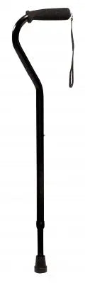 Graham-Field Adjustable Offset Canes - Nitrile Grip  Lumex-Aluminum-Adjustable-Offset-Cane-Nitrile-Grip