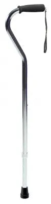 Graham-Field Adjustable Offset Canes - Nitrile Grip  Lumex-Aluminum-Adjustable-Offset-Cane-Nitrile-Grip