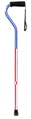 Graham-Field American Pride Offset Canes  American Pride Offset Cane - Flag