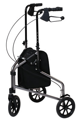 Graham-Field 3-Wheel Cruiser  Lumex GF 3-Wheel Cruiser, Aluminum Rollator, Pewte