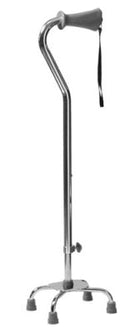 Graham-Field Silver Collection Low Profile Quad Canes  Lumex Silver Collection Low Profile Quad Cane, Alu