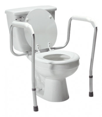 Graham-Field Adjustable Height Versaframe  Lumex Versaframe Toilet Safety Rail, Adjustable He
