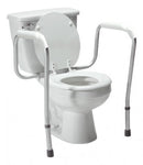 Graham-Field Adjustable Height Versaframe  Lumex Versaframe Toilet Safety Rail In Retail Pack