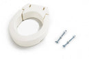 Graham-Field Bathroom Safety  6481R-2 - Hinged Toilet Seat Riser Round Lumex