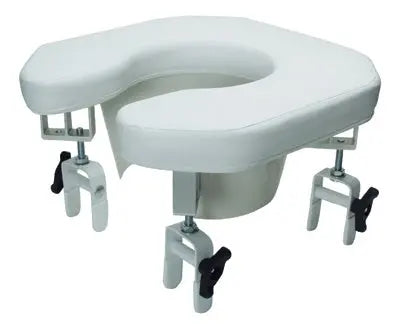 Graham-Field Lumex Multi-Position Open Padded Raised Toilet Seat 
