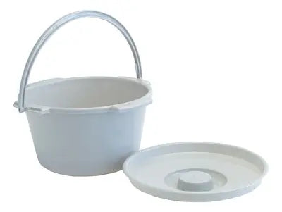 Graham-Field Lumex Reusable Plastic 7 Qt Commode Pail, Autoclavable 