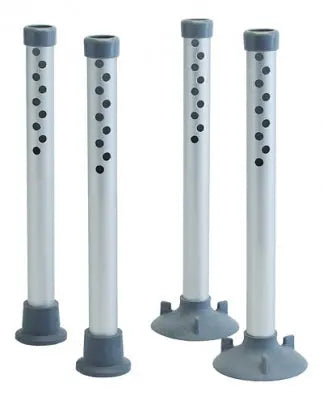 Graham-Field Lumex Replacement Legs with Flange Tip Sharp/Sharpuction Cups for 7927A and 7929 Transfer Benches 