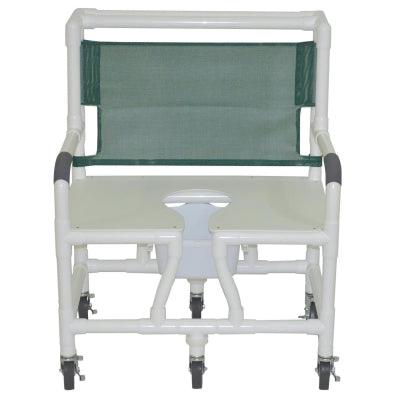 Graham-Field Pvc Shower Chair/Commode  Lumex 30" Bariatric Commode Bath Chair