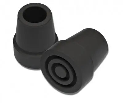 Graham-Field Lumex Aluminum Cane Replacement Tips Black 3/4" 
