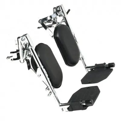Graham-Field Heavy Duty Articulating Legrest Complete with Aluminum Footplate & Panel 