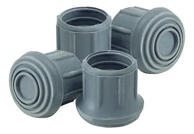 Graham-Field Rubber Tips 1 1/8" Gray 2Pr/Pkg 