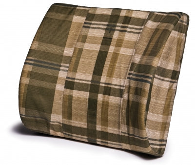 Graham-Field Lumex Lumbar Support Cushion  Lumex Lumbar Support Cushion - Green Plaid