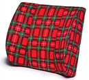 Graham-Field Lumex Lumbar Support Cushion  Lumex Lumbar Support Cushion - Red Plaid