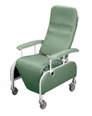 Lumex Preferred Care Recliner with Drop-Arm - Jade Upholstery
