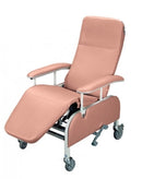 Lumex Preferred Care Recliner with Drop-Arm and Tilt-in-Space - Rosewood Upholstery