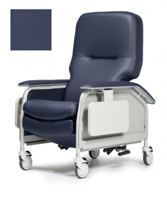 Graham-Field Lumex  Deluxe Clinical Care Recliner  Deluxe Clinical Care Recliner Impl Blue Lumex