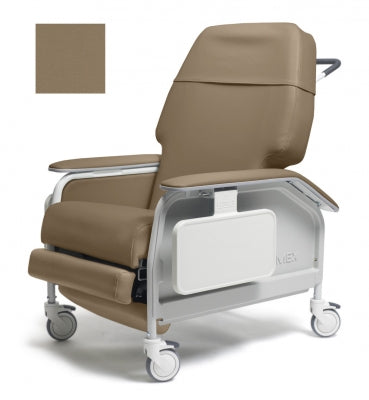 Graham-Field Lumex Clinical Care Recliner-Wide  Extra-Wide Clinical Care Recliner Taupe Lumex