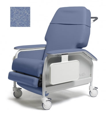 Graham-Field Lumex Clinical Care Recliner-Wide  Extra-Wide Clinical Care Recliner Ice Blue Lumex