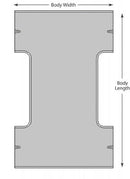 Graham-Field 2-Point Slings  2-Point Slings Canvas Fabric, without Commode Open