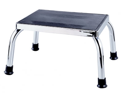 Graham-Field Safety Stools  Heavy-Duty Foot Stool, Chrome Plated Steel