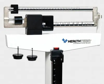 Graham-Field HealthTeam® Physician Mechanical Beam Scale with Wheels 