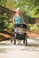 Graham-Field Hybridlx Rollator Transport Chair  Lumex Hybrid LX Rollator Transport Chair, Titanium