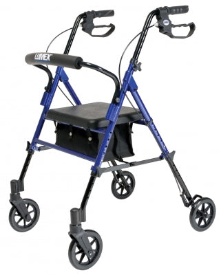 Graham-Field Set N" Go Height Adjustable Rollator  Set n" Go Height Adjustable Rollator - Blue