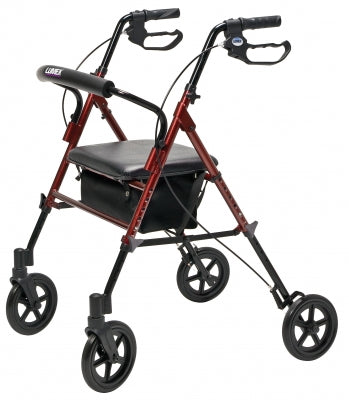 Graham-Field Set N" Go Wide Height Adjustable Rollator  Set n" Go Wide Height Adjustable Rollator - Burgun