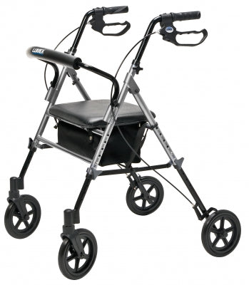 Graham-Field Set N" Go Wide Height Adjustable Rollator  Set n" Go Wide Height Adjustable Rollator - Silver