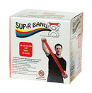 Sup-R Band Exercise Resistance Band, Red, 5 Inch x 50 Yard, Light Resistance (Each)