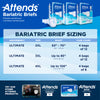 Attends Bariatric Briefs, 4X-Large (Case of 32)