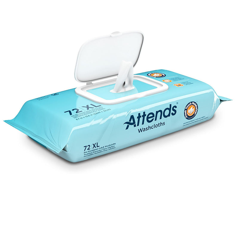 Attends Scented Personal Cleansing Wipes with Aloe and Vitamin E (Case of 12)