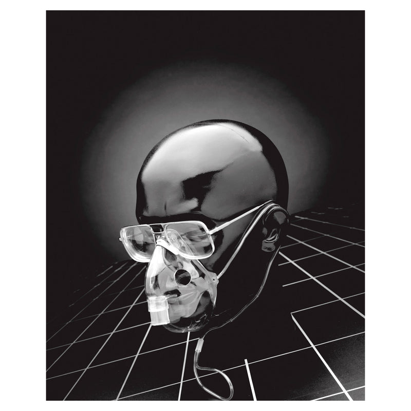 Aerosol Mask Salter Labs Elongated Style Adult One Size Fits Most Adjustable Head Strap 