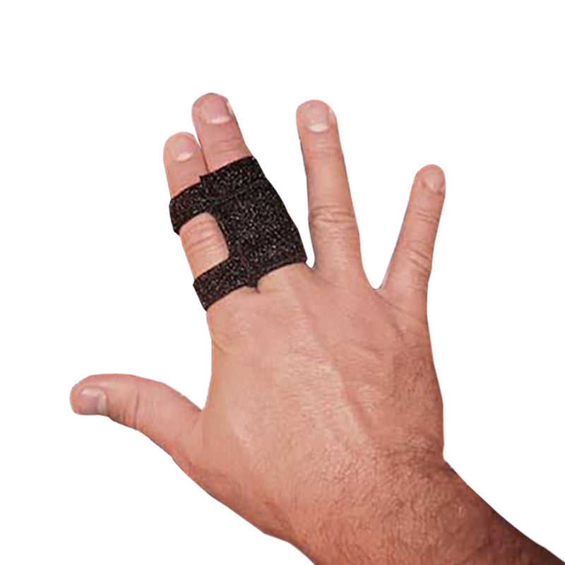 Finger Splint DigiWrap Size 1 Hook and Loop Strap Closure Black (Case)