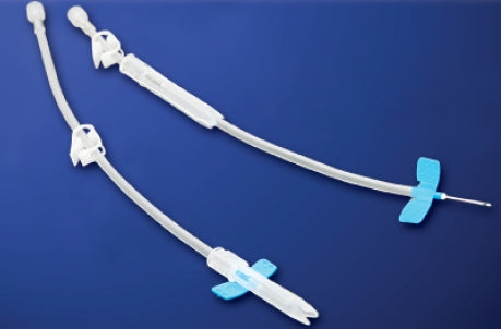 Arteriovenous Fistula Needle SafeTouch Tulip 16 Gauge 1-1/4 Inch 12 Inch Tubing Without Port 