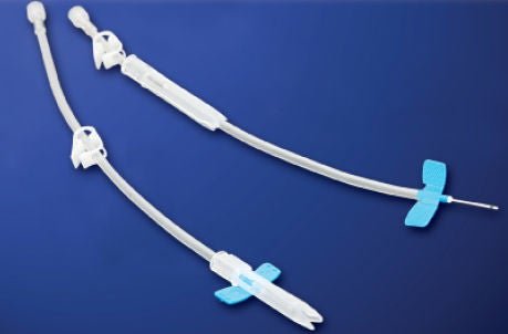 Arteriovenous Fistula Needle SafeTouch Tulip 16 Gauge 1-1/4 Inch 12 Inch Tubing Without Port