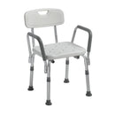drive Shower Chair with Back and Removable Padded Arms (Each)