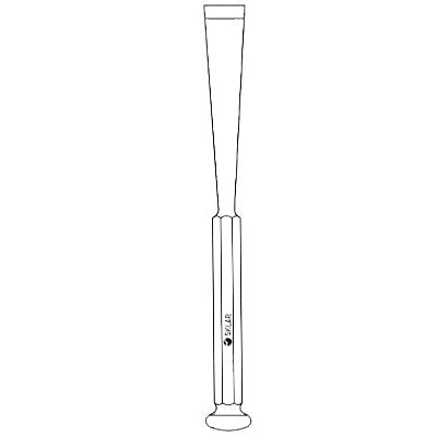 Sklar Stille Osteotome - 8", Curved, 20mm Tip - 40-6363