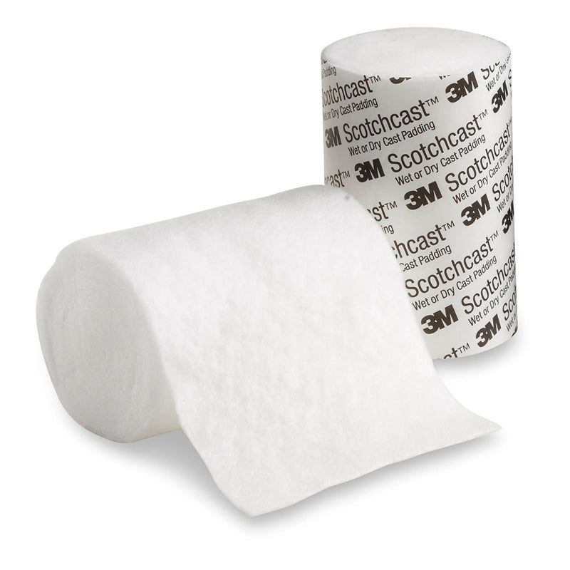 3M Scotchcast Wet or Dry Cast Padding, 4 Inch x 4 Yard (Case of 4 Bags)