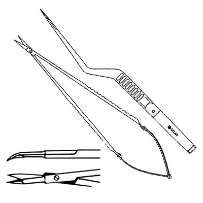 Sklar Vannas Micro Scissors - 98-7936
