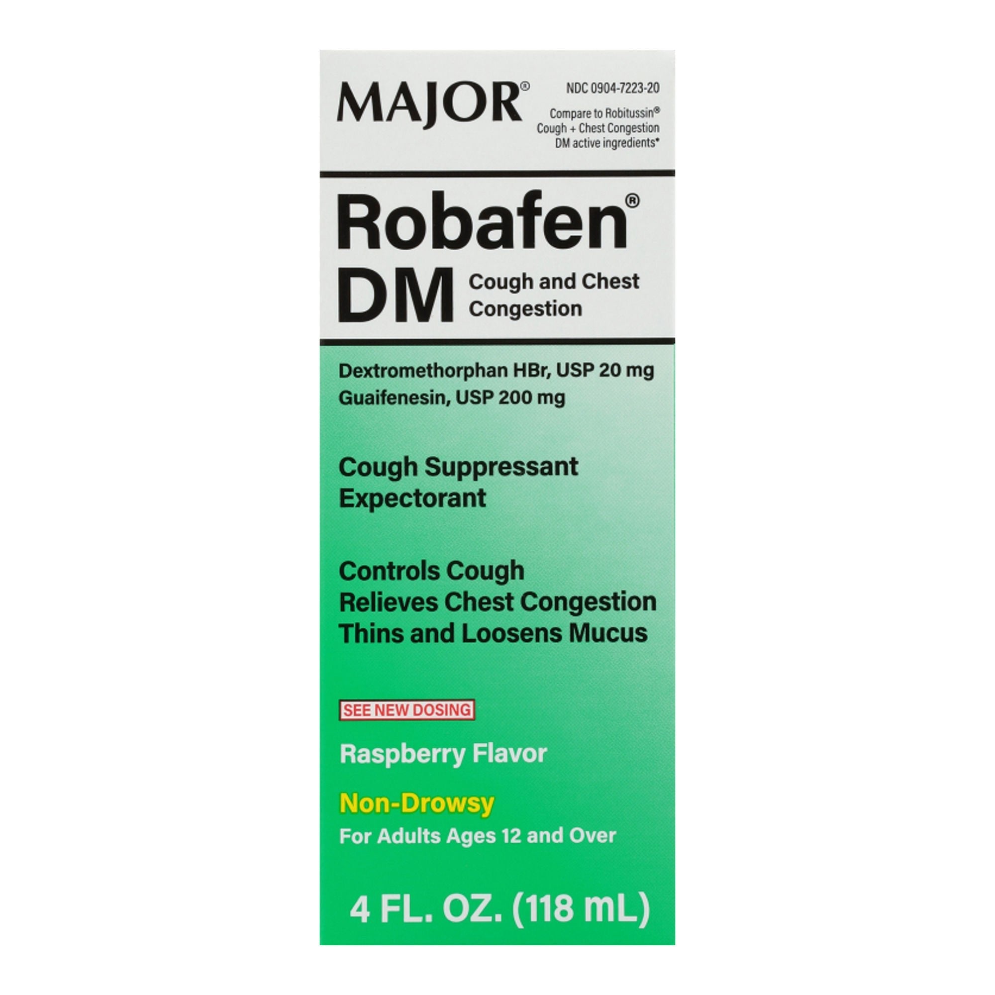 Robafen DM Guaifenesin and Dextromethorphan Cough Expectorant and Suppressant (Each) 