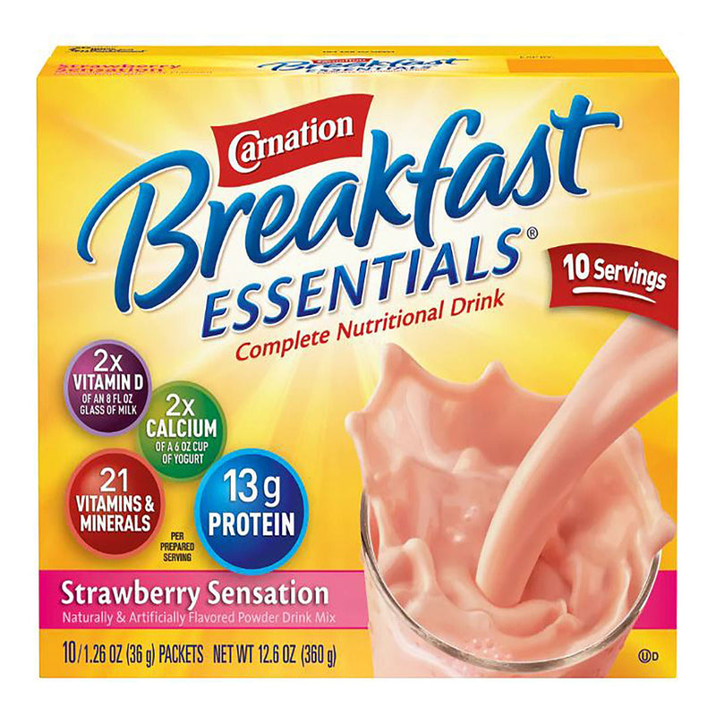 Carnation Breakfast Essentials Strawberry Nutritional Drink (60/CS)