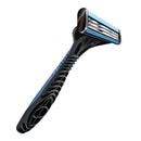 RAZOR TRIPLE BLADE ACCUTHRIVEDISP W/LBE STRP BLU/GRY 100/CS