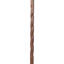 Brazos Twisted Oak Backpacker Handcrafted Walking Stick, 58-Inch Height (Each)