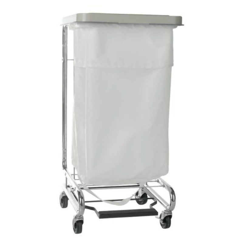 Hamper Stand McKesson Biohazardous Waste Rectangular Opening Foot Pedal Self-Closing Lid (Each)