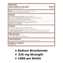 Major Sodium Bicarbonate Antacid (Bottle of 1000)