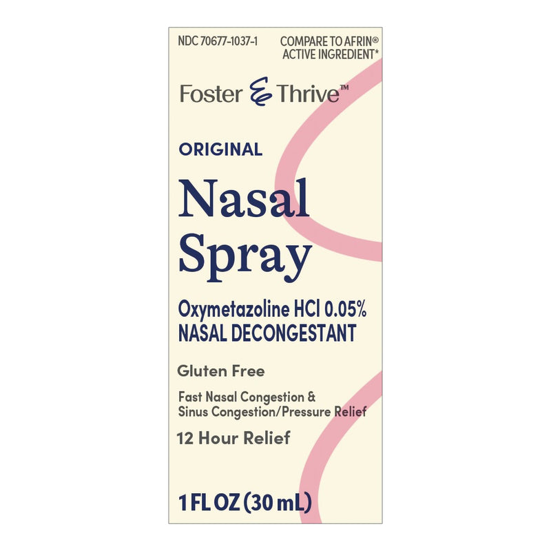 McKesson Brand Foster & Thrive Nasal Spray, 1-ounce bottle 